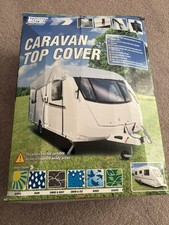 Maypole Caravan Top Cover For Caravans 5.0-5.6M (17-19’) Long MP9263 Silver