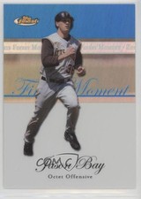 2007 Topps Finest Rookie Moments Blue Refractor 209/299 Jason Bay #RFM-JB fm0