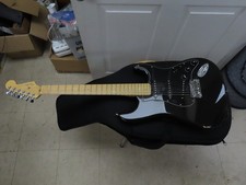 2005 Fender American Deluxe Stratocaster®, Black, Maple