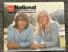 Original ABBA postcard 1970s National Appliances Advertisement