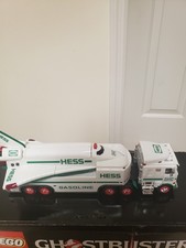 Hess Gas & Oil Advertising Toy Set Gasoline Tanker Truck w/ Space Shuttle 1999