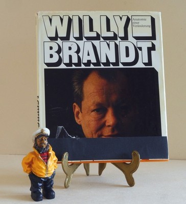 SIGNIERTES Buch: WILLY BRANDT, Anatomie einer Veränderung, Econ 1. Auflage 1971
