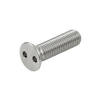Din 963 Diebstahlhemmende Senkkopfschraube M4X12 Edelstahl A2 Blank Zweiloch 100