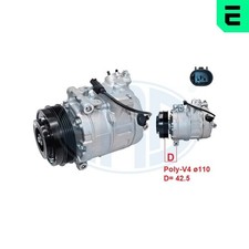ERA Kompressor Klimaanlage 670196 12V für BMW 7er E65 E66 E67 6er E63 E64 5er B5