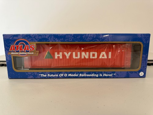 Contenedor ATLAS O Scale - Hyundai (Triangular A) #638191 Master Line 40' 4039-5 | Condition: New