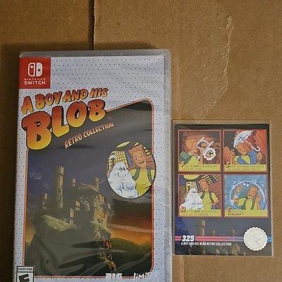 Limited Run Games A Boy And His Blob Retro Collection Nintendo Switch +lrg card