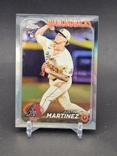 2024 Topps Chrome #159 Justin Martinez Refractors