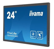 Image of Iiyama 24 Inch Monitor ProLite T2455MSC-B1 LED Touch Screen Full HD 1080p
