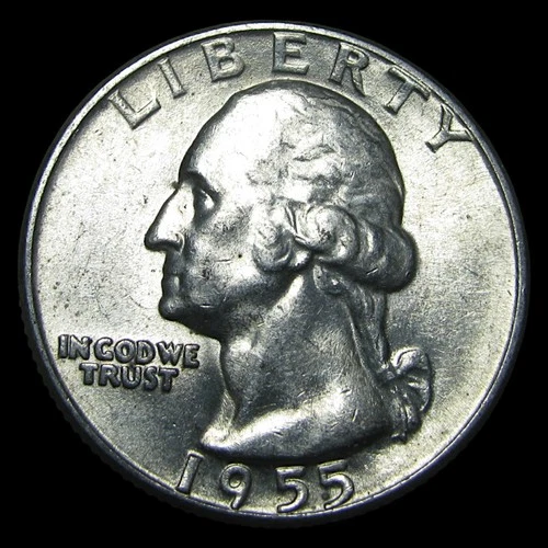 1955 Washington Quarter ---- Unc Coin ---- #PP923