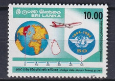 Sri Lanka 1994 Aviation, Airplanes, Transport MNH**