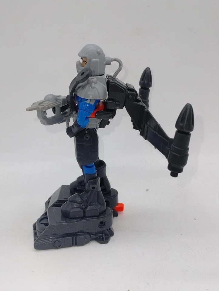 Figura Completa Ramon Longfeather con Máquina de Batalla Exo-Escuadrón 1994 Playmates Foto 2 de 4