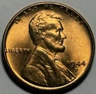 1944-D Lincoln Wheat Cent — Uncirculated MS Red 🔥 Original Roll