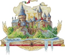 Awesocrafts Kreuzstich Stickpackungen Vorgedruckt Buch Bilder Vorlagen Sticken