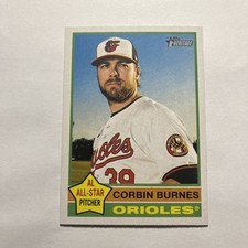 2025 Topps Heritage #140 Corbin Burnes Baltimore Orioles