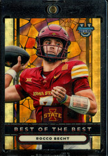 Marketplace image: 2025 Bowman Best U Rocco Becht Chrome SUPERFRACTOR 1/1 RC Rookie Card University
