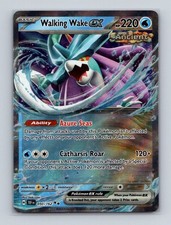 Walking Wake ex 050 2024 Pokemon Temporal Forces Double Rare Card NM+ (b)