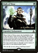 Oath of Nissa -Foil Near Mint MTG Promos: Prerelease Cards