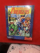 NUEVO (aún sellado) Puzzle Acuario Marvel Vengadores 500 Piezas Rompecabezas