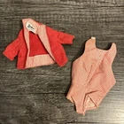 Vintage Barbie Fashion 981 Busy Gal - Original 1960s Blouse & Jacket