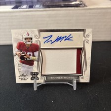 2023 Leaf Trinity Football Tanner McKee RPA /99 SP 🔥🔥 PR-TM1