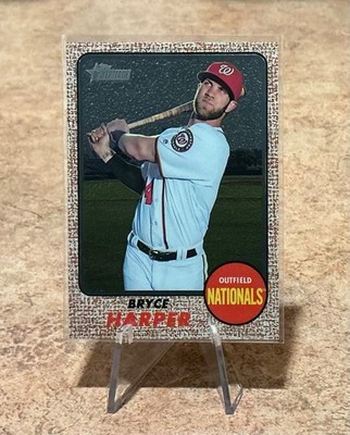 2017 Topps Heritage Chrome Bryce Harper #THC-427 #676/999