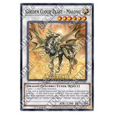 Yu-Gi-Oh! - Cyberstorm Access - Golden Cloud Beast - Malong (Common) CYAC-EN082