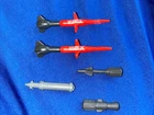 Vintage1980’s  Gi Joe ARAH  Vehicle Parts.  Missles And Bombs