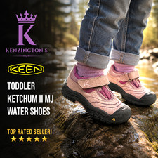 KEEN Ketchum II MJ Water Shoes Toddler Girls C8 Pink Mary Jane Hiking Trail Sale