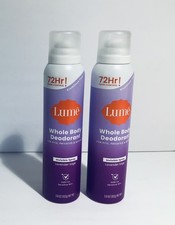 Lot Of 2 Lume Women's Invisible Spray Deodorant Lavender Sage Brand new