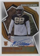 2021 Panini Rookies & Stars Orange Signatures 79/99 Payton Turner #148 Auto 1cx3