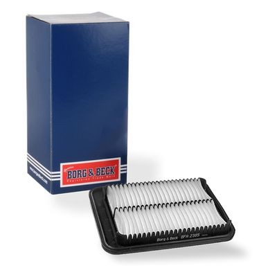 BORG & BECK Air Filter Insert 234mm Length Service Replacement Fits Hyundai i10