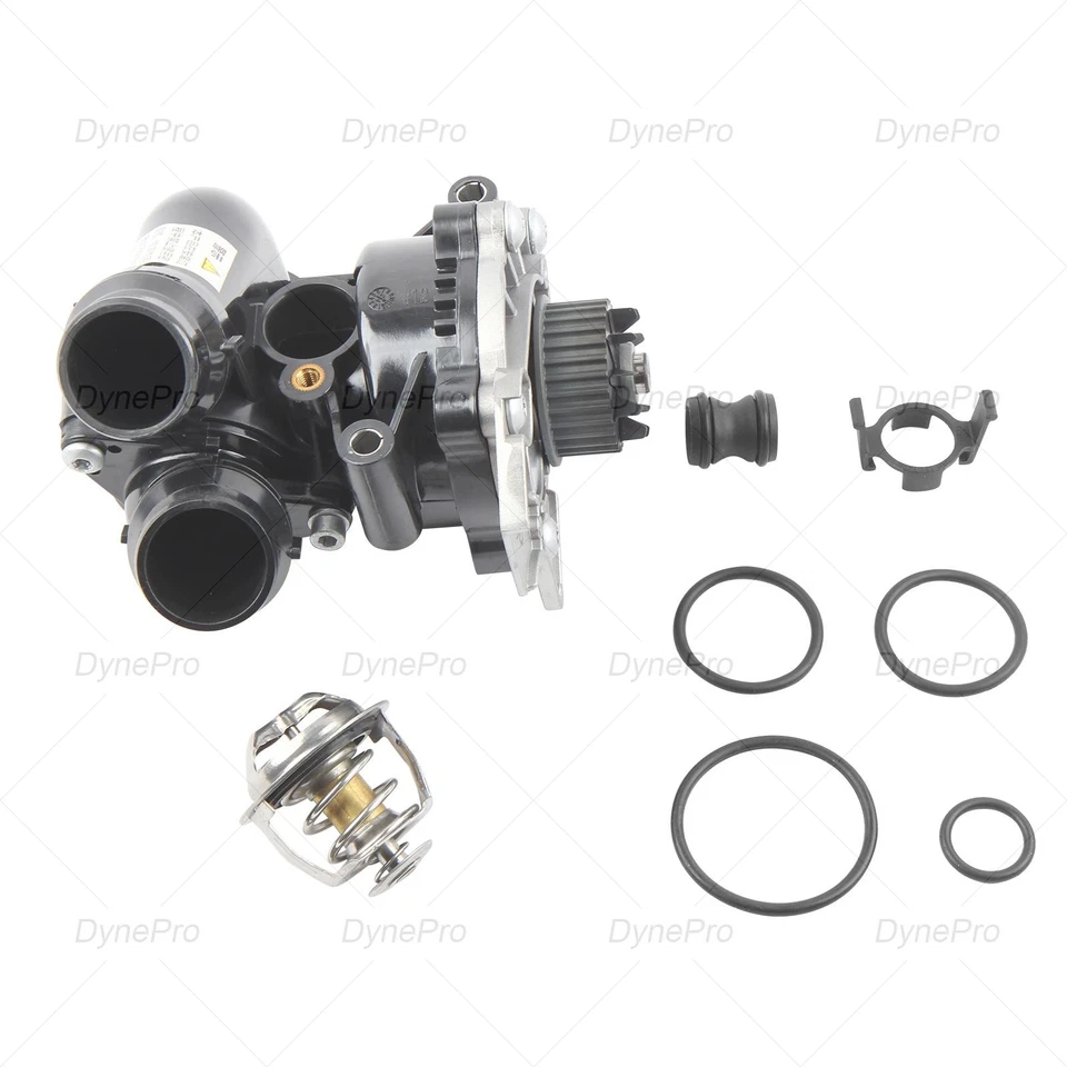 Kit de correa de transmisión por correa serpentina bomba de agua termostato para Audi A3 Q3 TT VW 2,0 L Foto 3 de 3