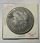 1884-S Morgan Silver Dollar San Francisco California Coin 90% Colonial Junk AU