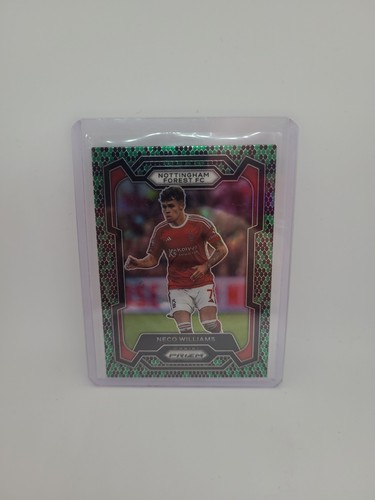 2023-24 Panini Prizm Premier League Neco Williams Snakeskin SSP Forest