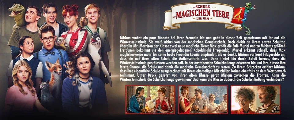 Die Schule der magischen Tiere - Teil: 4 -  Kinofilm von 2025 [DVD/NEU/OVP] - Bild 4 von 4