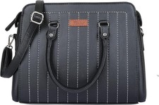 Women Vegan Leather Top-Handle Handbag   Crossbody sling Shoulder bag