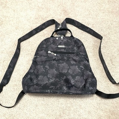 Baggallini Women's Essential Mini Convertible Backpack  Midnight Garden