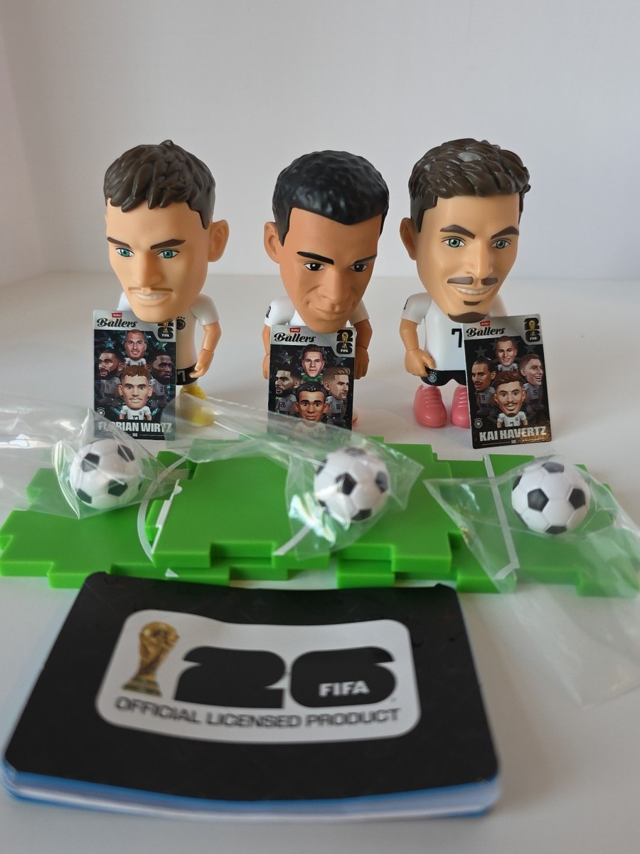 umitowa　ZURU FIFA Ballers ドイツ代表選手 FIFA WORLD CUP 2026™ Ballers Series 1 Football Unboxing Toy for