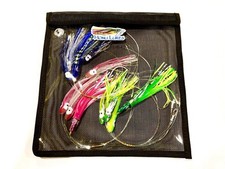 Saltwater Trolling Daisy Chain Lure Set - 3-Pack for Mahi, Tuna, Sailfish