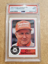 NASCAR HOF'ER CALE YARBOROUGH 1988  MAXX CHARLOTTE 