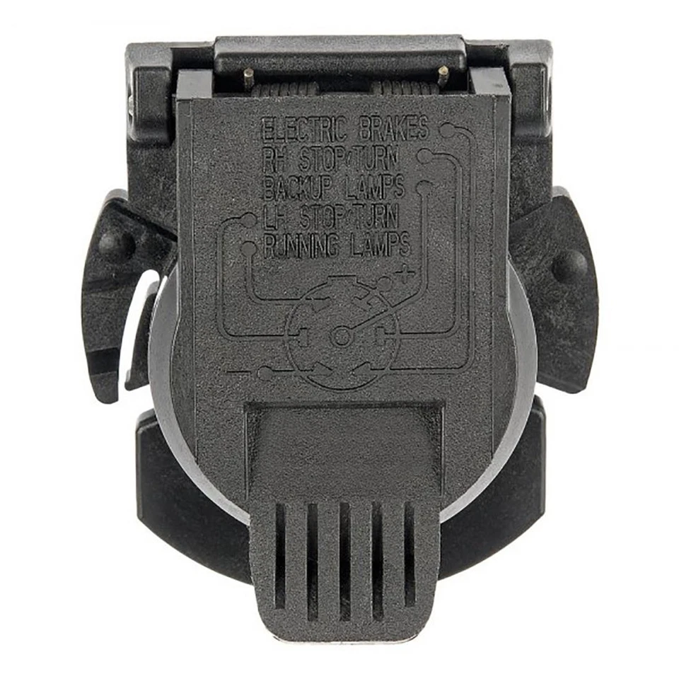 Arnés de enganche de remolque de 7 pines enchufe de receptáculo Dorman para camioneta Chevy GMC Foto 4 de 4