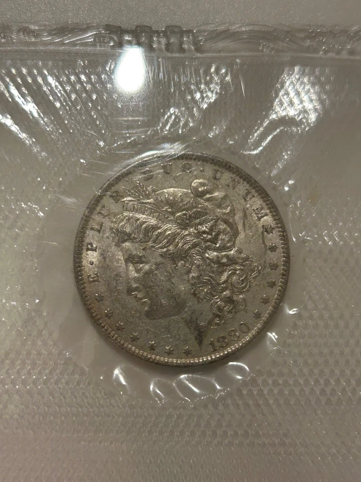 1880 O Morgan Silver Dollar NGC AU50 Original GSA Softpack/Better Date Morgan - Image 2 of 4
