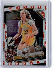 2025 Panini Prizm WNBA #87 Cameron Brink WNBA Logo Los Angeles Sparks