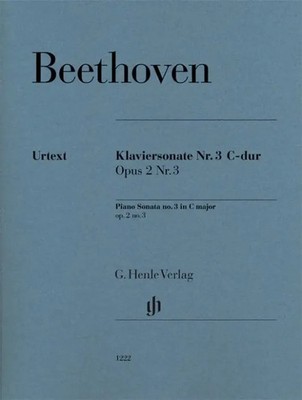 Piano Sonata no. 3 C major op. 2 no. 3 | Instrumentation: Piano solo | Buch