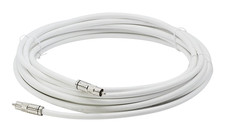 Digital Audio Coaxial Cable 30 FT - Indoor/Outdoor Subwoofer Cable - RG6 Coax wi