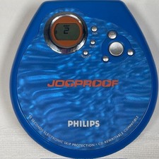 Vintage Philips AX3218/17 Jogproof Portable CD Player Skip Protection - Works