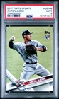 2017 Topps Update Aaron Judge #US166 RC Rookie All Star Game PSA 9