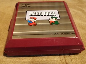 Original Nintendo Game & Watch Mario Bros Multi Screen 1983 MW-56 New Batteries!