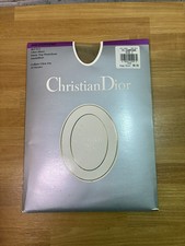 NEW Christian Dior Ultra Sheer Control Top Pantyhose size 2 Champagne