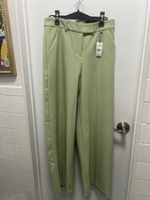 Express tea green pants size 2S NWT